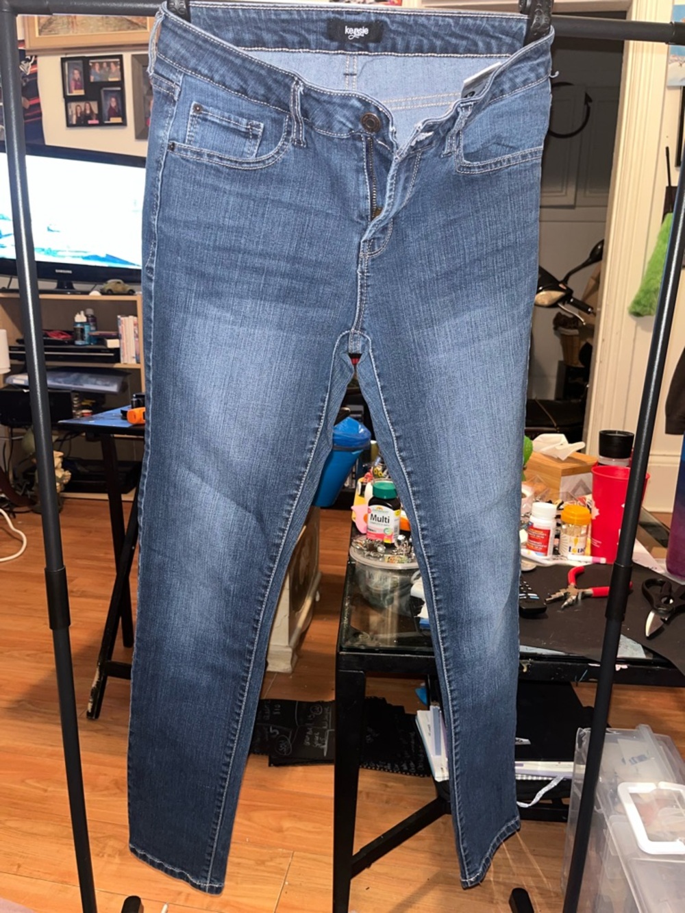 Kensie Medium Blue Skinny Jeans